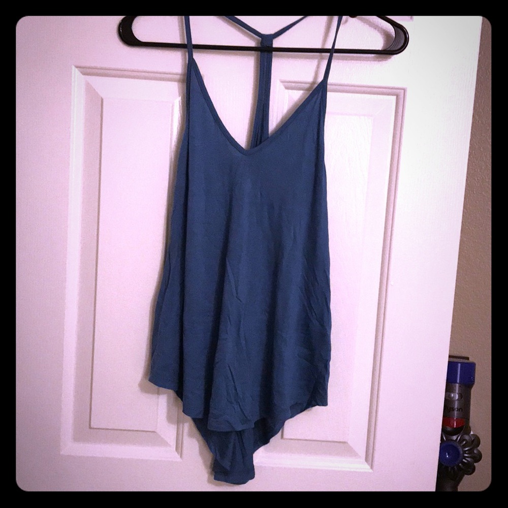 💙💙NWOT lush blue top size xs